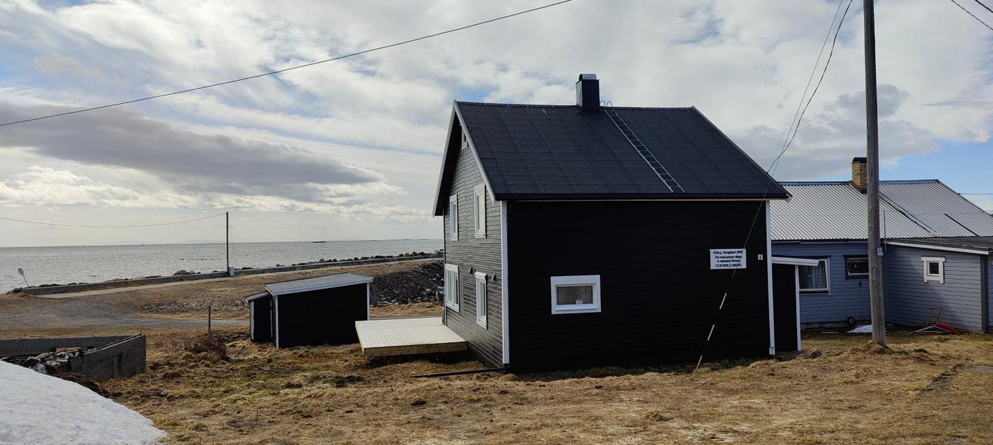 Barents Sea Window Apartment Ytre Kiberg Exterior photo
